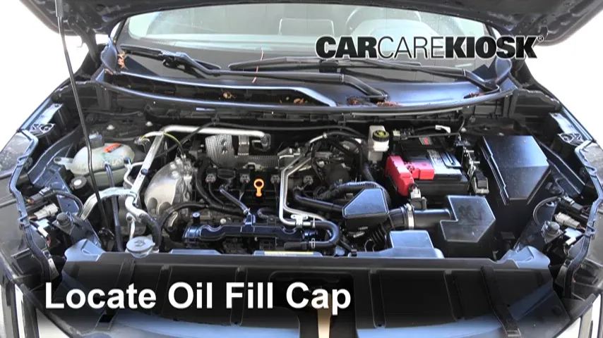 2021 Nissan Rogue S 2.5L 4 Cyl. Oil Add Oil
